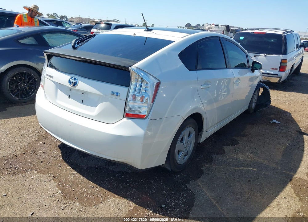 2011 TOYOTA PRIUS VIN: JTDKN3DU6B0328891