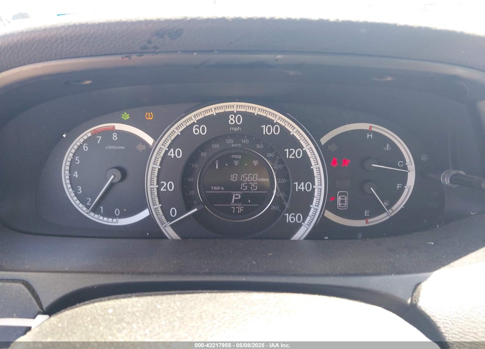 2013 HONDA ACCORD EX-L VIN: 1HGCR2F80DA213995