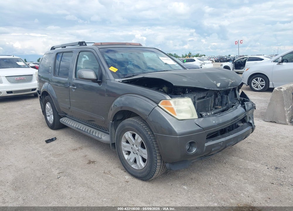 2005 NISSAN PATHFINDER VIN: 5N1AR18WX5C740388