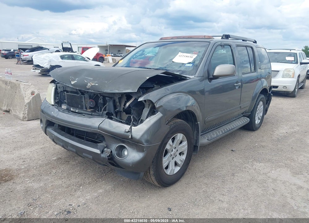 2005 NISSAN PATHFINDER VIN: 5N1AR18WX5C740388