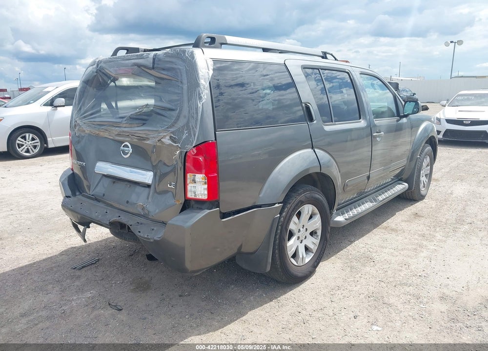 2005 NISSAN PATHFINDER VIN: 5N1AR18WX5C740388