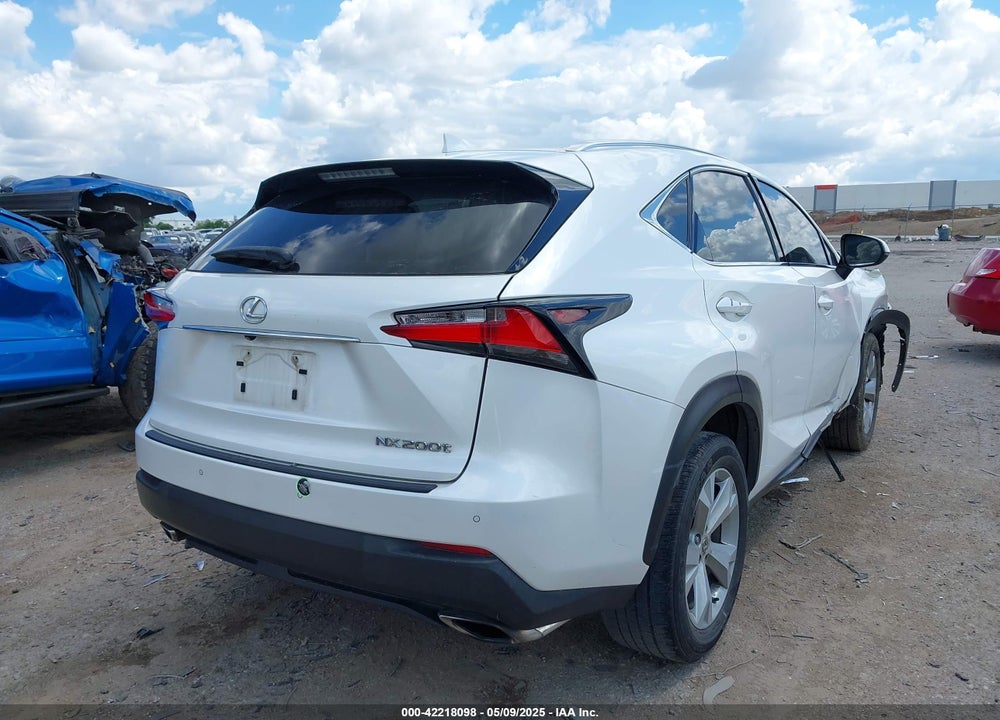 2017 LEXUS NX 200T VIN: JTJYARBZ7H2051007
