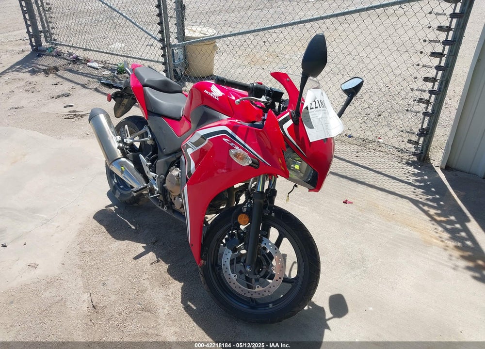 2021 HONDA CBR300 R VIN: MLHNC5106M5700913