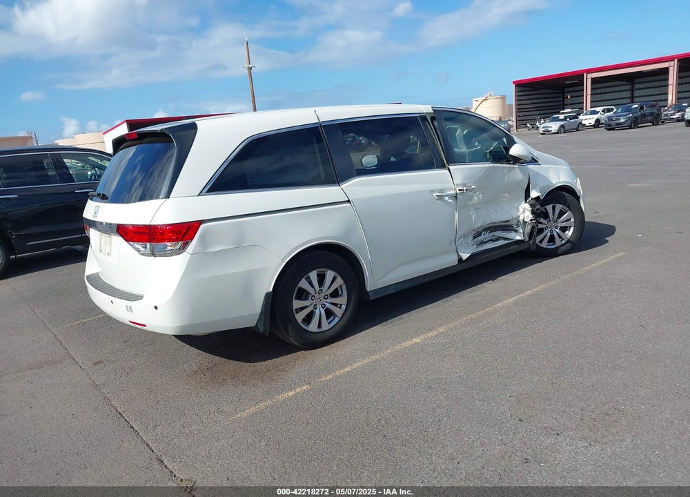 2016 HONDA ODYSSEY EX-L VIN: 5FNRL5H69GB067759