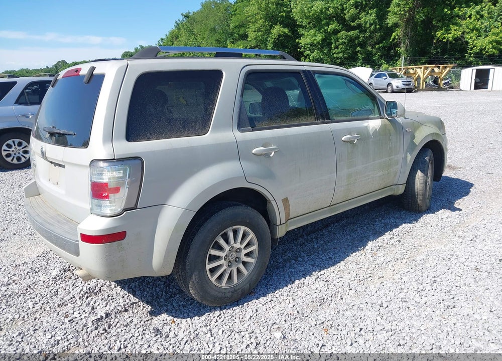 2009 MERCURY MARINER PREMIER VIN: 4M2CU87759KJ16857