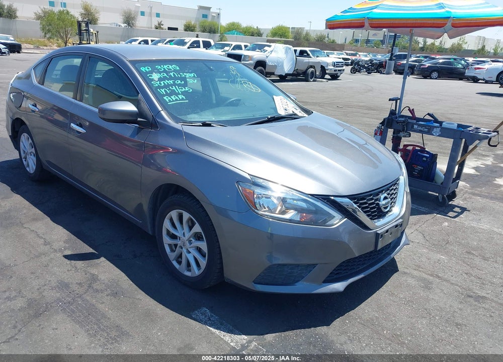 2019 NISSAN SENTRA SV VIN: 3N1AB7AP6KL612618