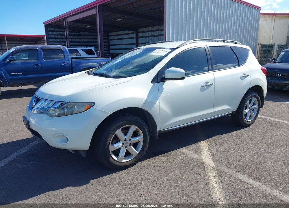 2009 NISSAN MURANO S VIN: JN8AZ18W29W114413
