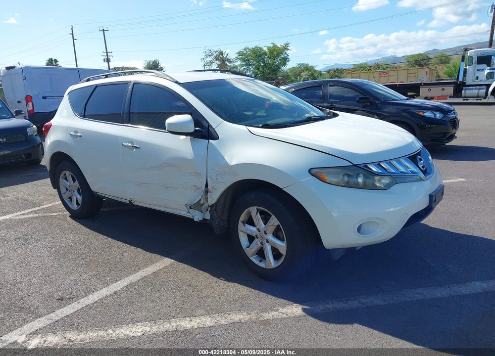 2009 NISSAN MURANO S VIN: JN8AZ18W29W114413