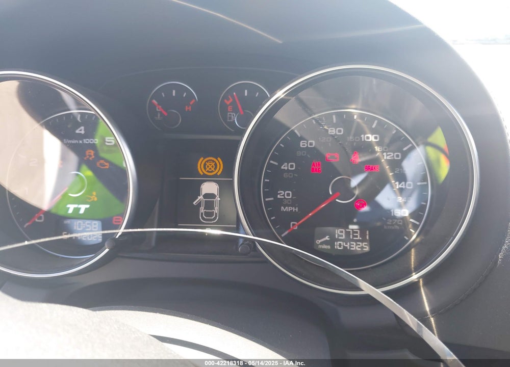 2014 AUDI TT 2.0T VIN: TRUBFAFK8E1000731