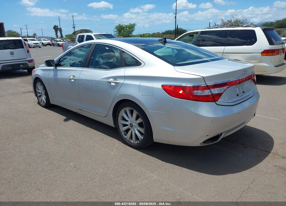2013 HYUNDAI AZERA VIN: KMHFH4JG2DA232701