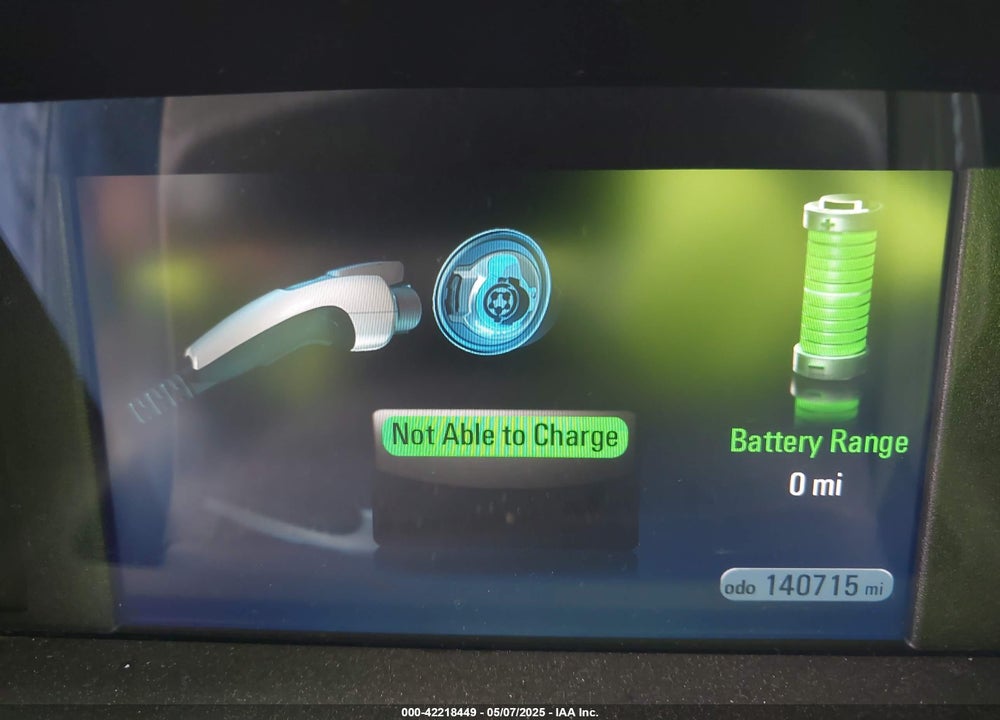 2013 CHEVROLET VOLT VIN: 1G1RB6E45DU122389