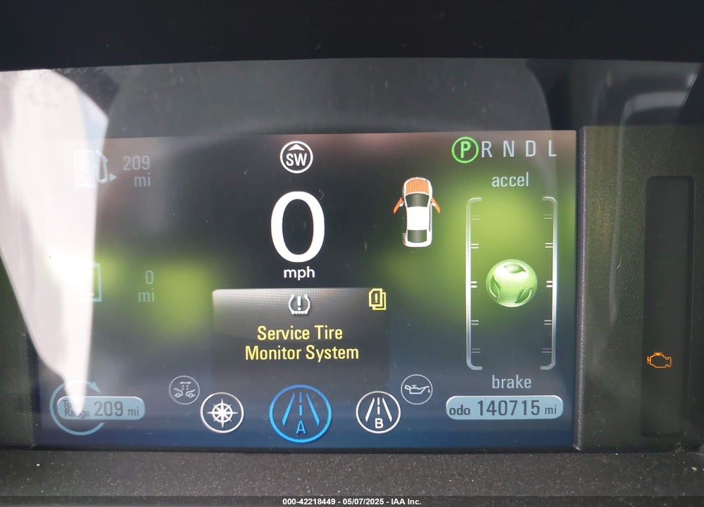 2013 CHEVROLET VOLT VIN: 1G1RB6E45DU122389