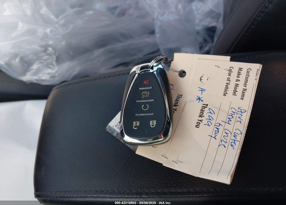 2018 CHEVROLET CRUZE VIN: 1G1BF5SM9J7127612