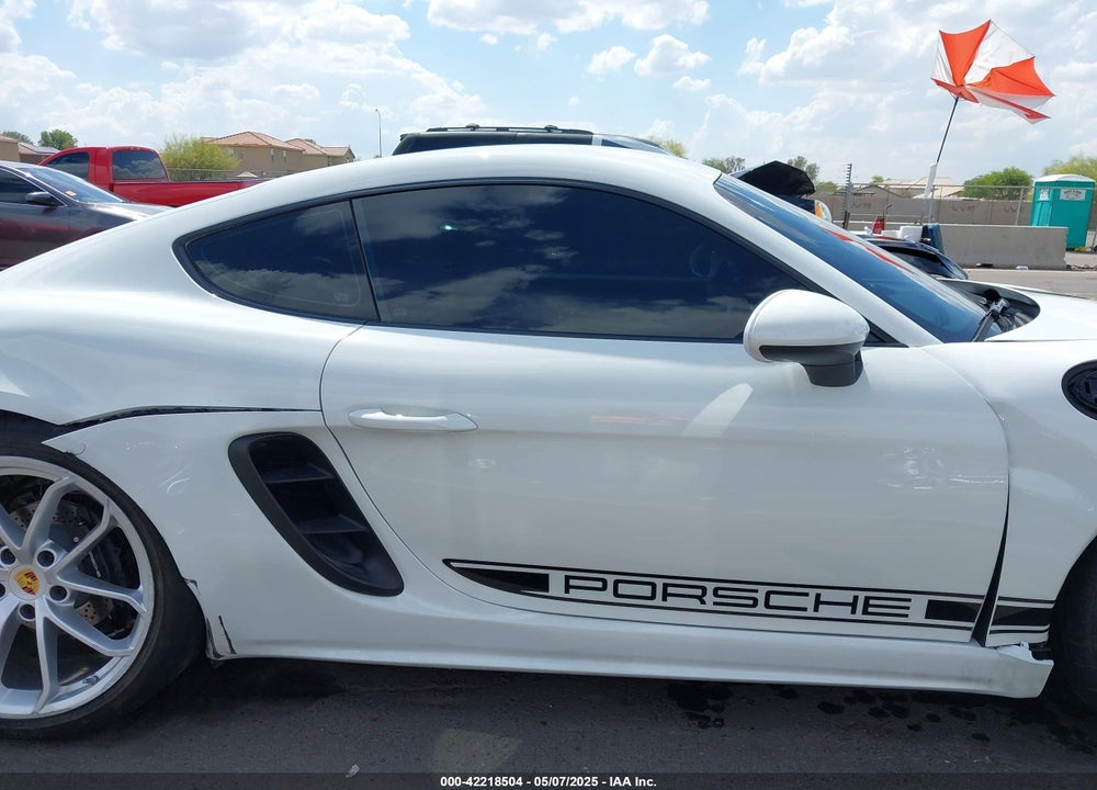 2025 PORSCHE 718 CAYMAN VIN: WP0AA2A83SK255637