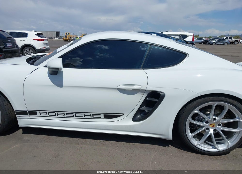 2025 PORSCHE 718 CAYMAN VIN: WP0AA2A83SK255637