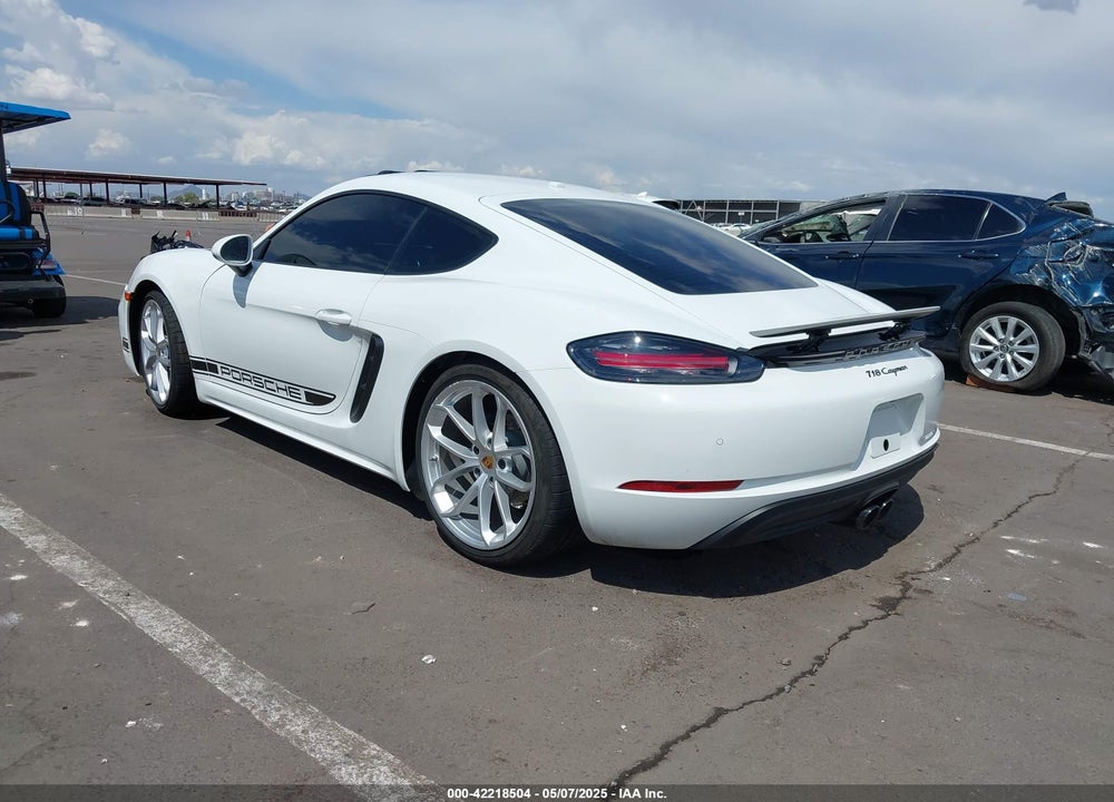 2025 PORSCHE 718 CAYMAN VIN: WP0AA2A83SK255637