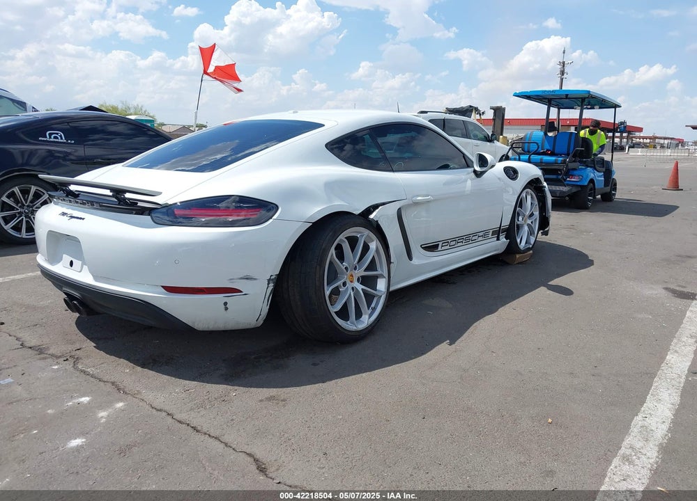 2025 PORSCHE 718 CAYMAN VIN: WP0AA2A83SK255637