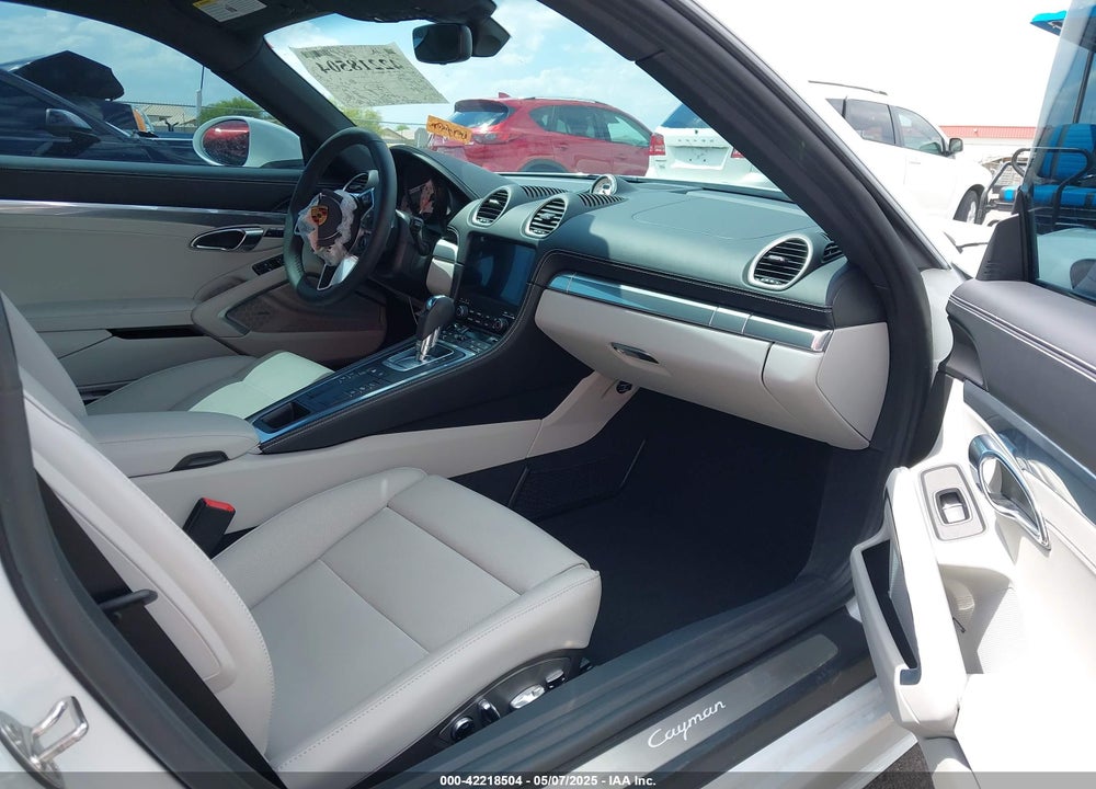 2025 PORSCHE 718 CAYMAN VIN: WP0AA2A83SK255637