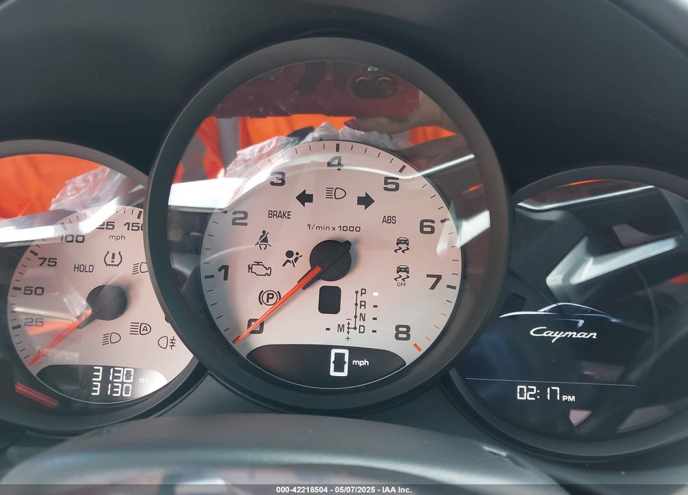 2025 PORSCHE 718 CAYMAN VIN: WP0AA2A83SK255637