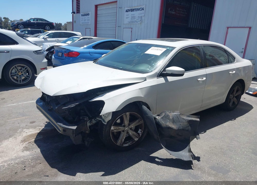 2013 VOLKSWAGEN PASSAT VIN: 1VWBN7A39DC037917