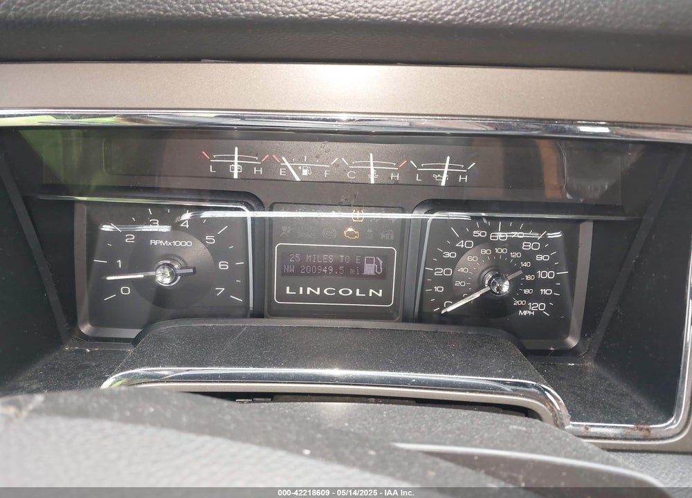 2012 LINCOLN NAVIGATOR VIN: 5LMJJ2J55CEL08515