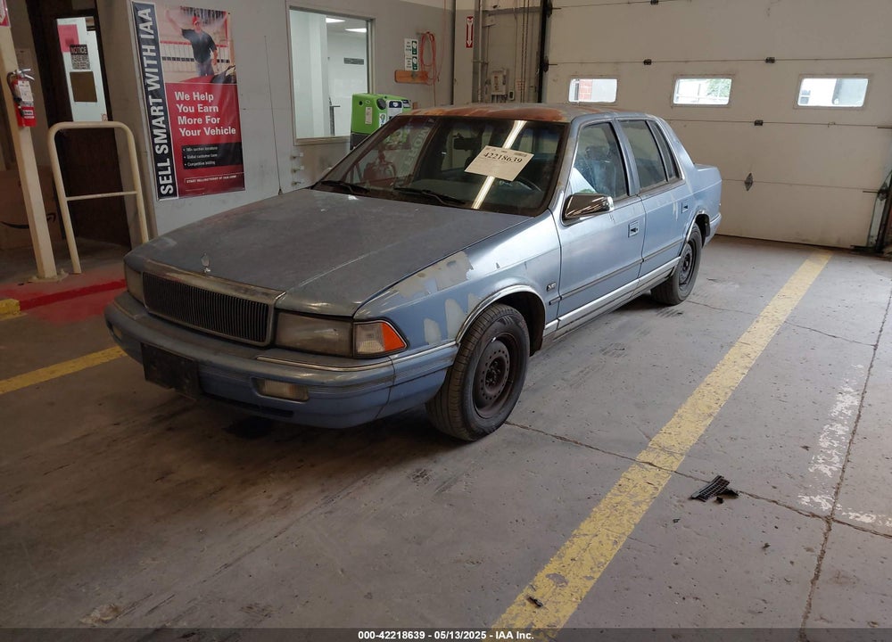 1992 CHRYSLER LEBARON A-BODY VIN: 3C3XA4638NT244160