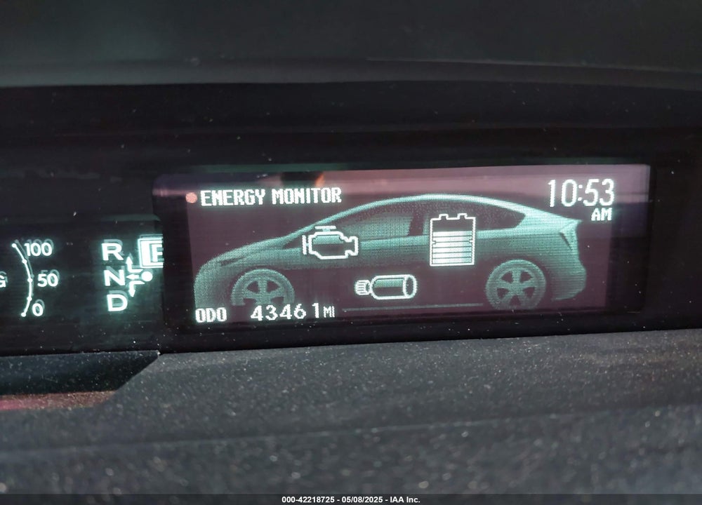 2015 TOYOTA PRIUS THREE VIN: JTDKN3DU7F0437060