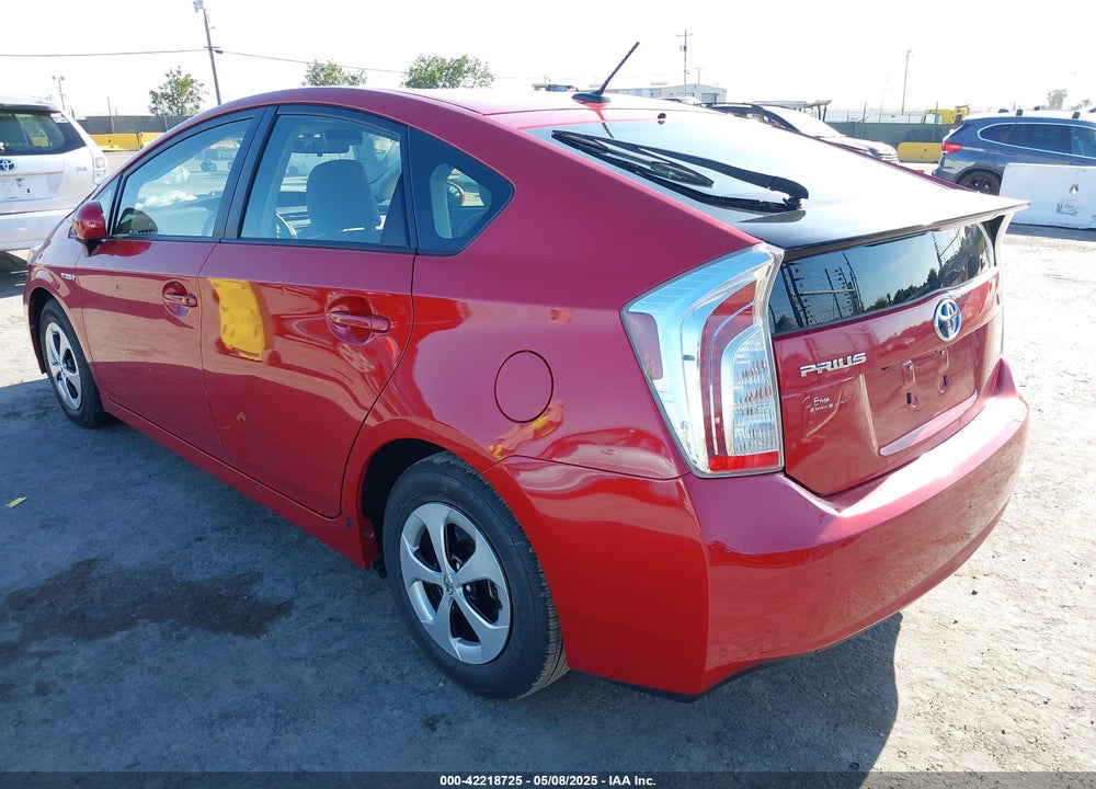 2015 TOYOTA PRIUS THREE VIN: JTDKN3DU7F0437060