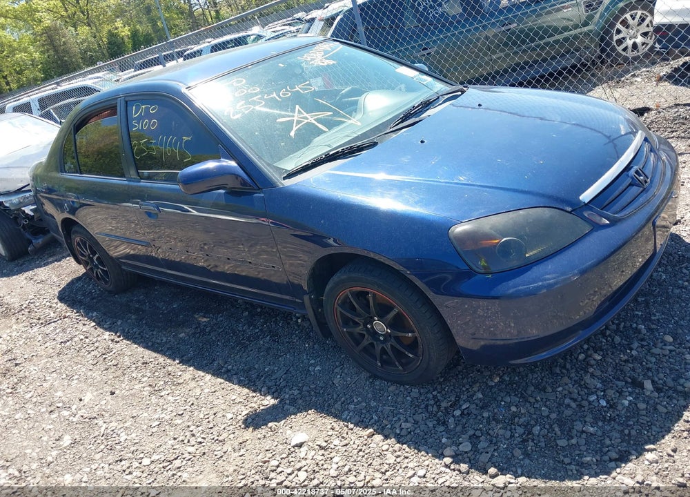 2003 HONDA CIVIC LX VIN: 2HGES15513H600084