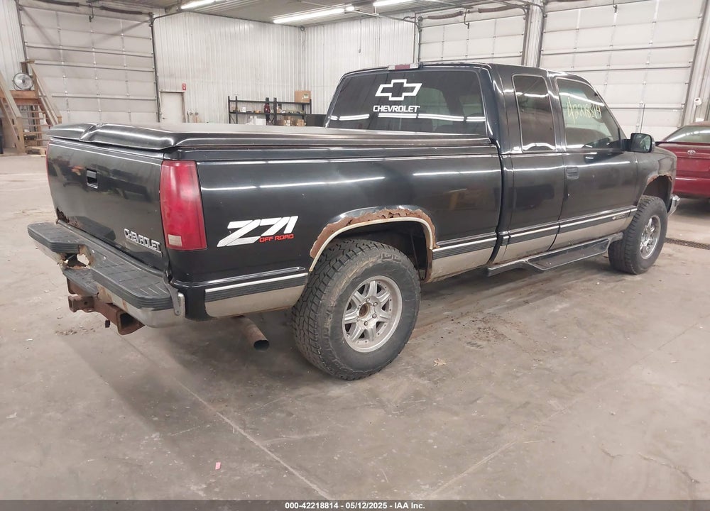 1998 CHEVROLET K1500 FLEETSIDE VIN: 1GCEK19R8WR158386