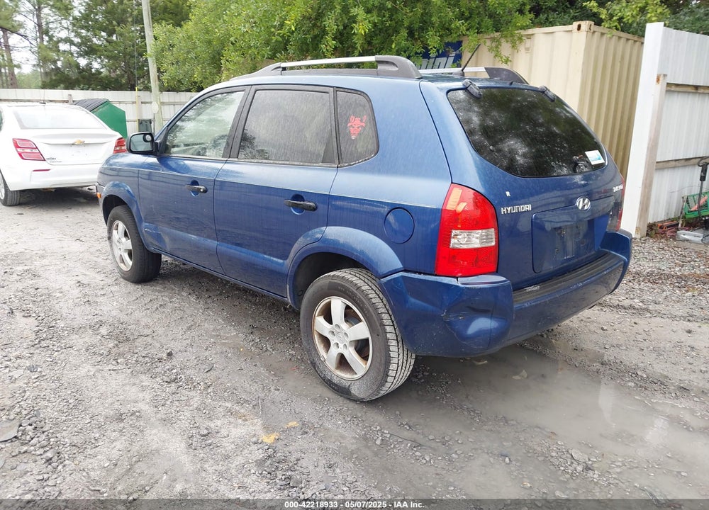 2008 HYUNDAI TUCSON GLS VIN: KM8JM12B78U731537