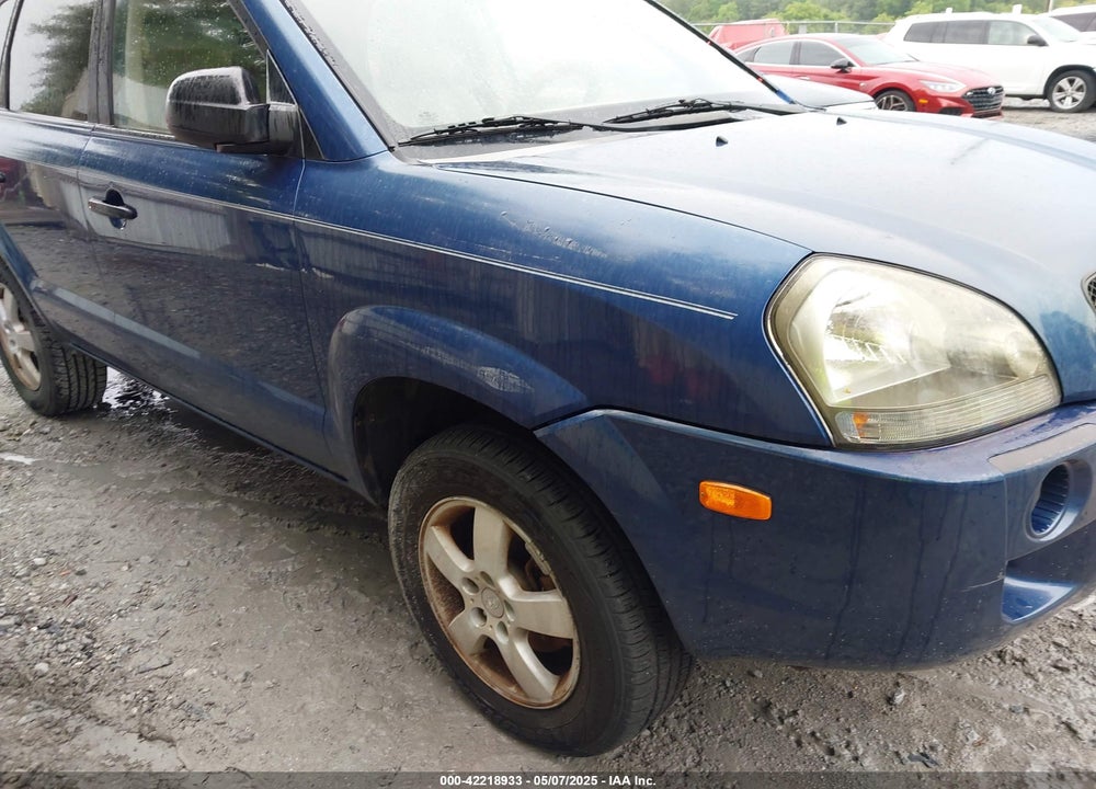 2008 HYUNDAI TUCSON GLS VIN: KM8JM12B78U731537