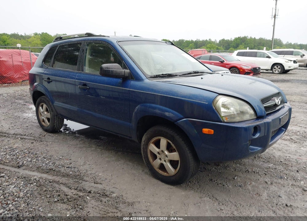 2008 HYUNDAI TUCSON GLS VIN: KM8JM12B78U731537