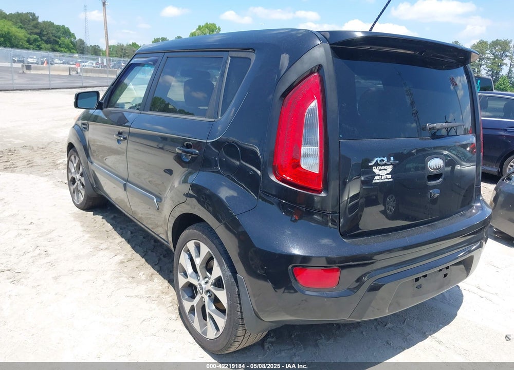 2013 KIA SOUL VIN: KNDJT2A63D7610224