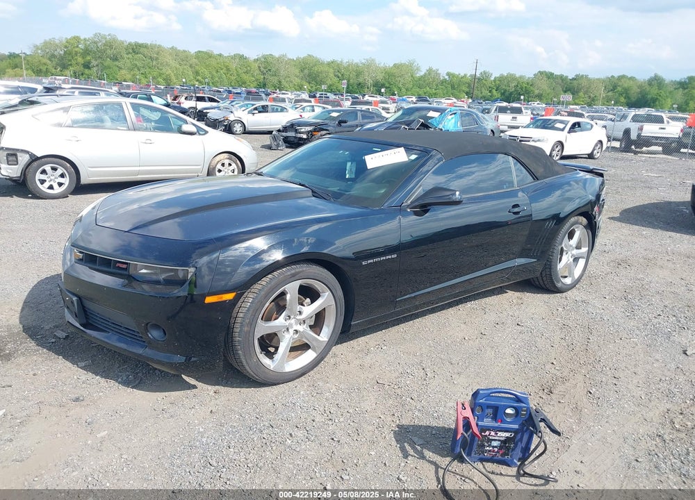 2014 CHEVROLET CAMARO VIN: 2G1FC3D30E9322571