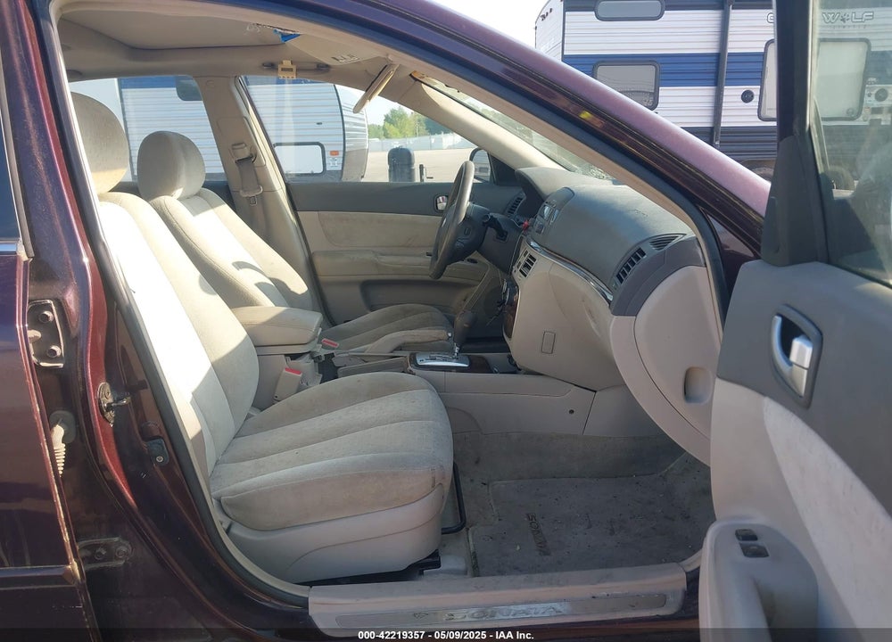 2006 HYUNDAI SONATA GLS V6/LX V6 VIN: 5NPEU46F86H088434