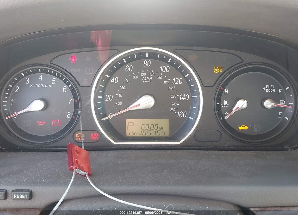 2006 HYUNDAI SONATA GLS V6/LX V6 VIN: 5NPEU46F86H088434