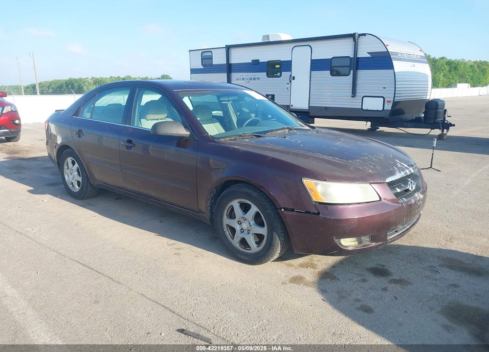 2006 HYUNDAI SONATA GLS V6/LX V6 VIN: 5NPEU46F86H088434