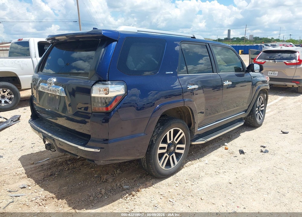 2016 TOYOTA 4RUNNER LIMITED VIN: JTEZU5JR8G5140697