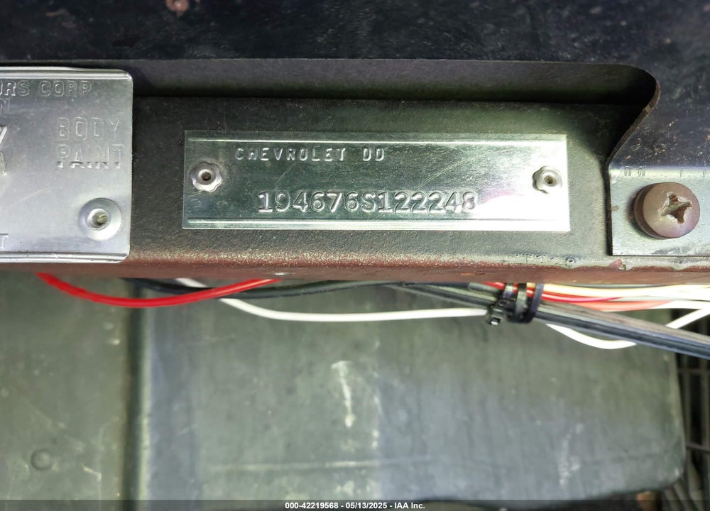 1966 CHEVROLET CORVETTE VIN: 194676S122248