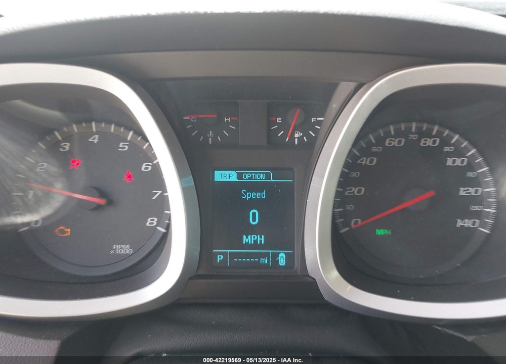 2013 CHEVROLET EQUINOX 1LT VIN: 1GNFLEEKXDZ123516