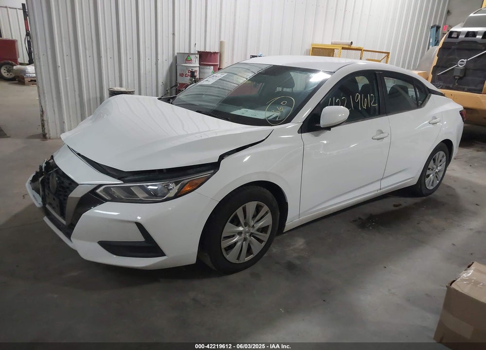 2022 NISSAN SENTRA VIN: 3N1AB8BV9NY248804