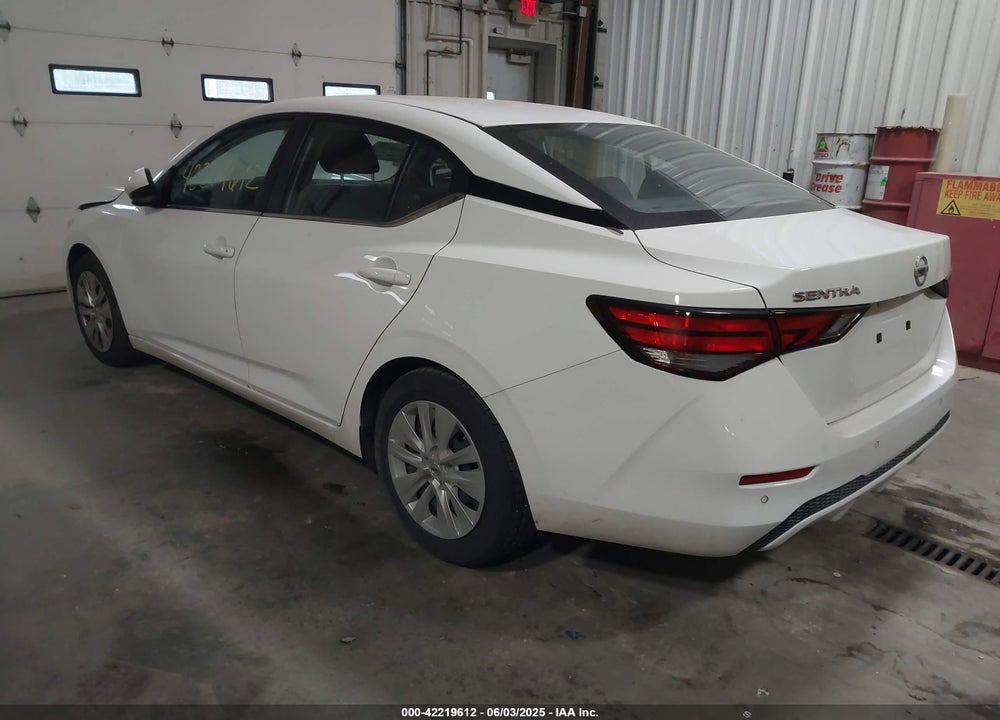 2022 NISSAN SENTRA VIN: 3N1AB8BV9NY248804