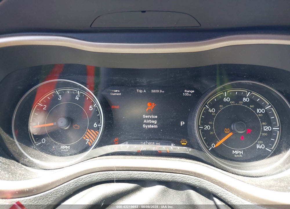 2015 JEEP CHEROKEE VIN: 1C4PJLDB6FW505829