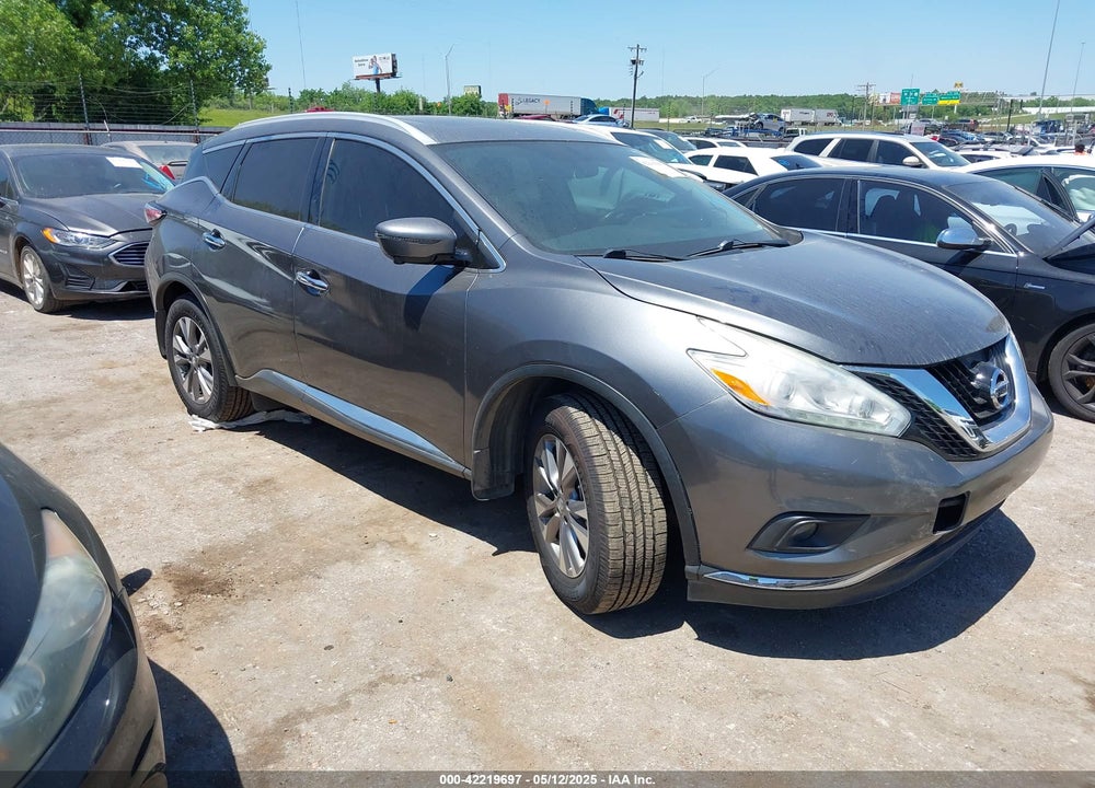 2017 NISSAN MURANO SL VIN: 5N1AZ2MHXHN122655
