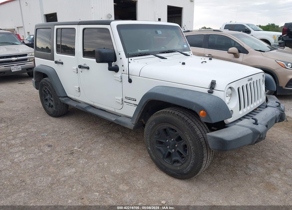 2018 JEEP WRANGLER JK UNLIMITED SPORT S 4X4 VIN: 1C4HJWDG2JL928693