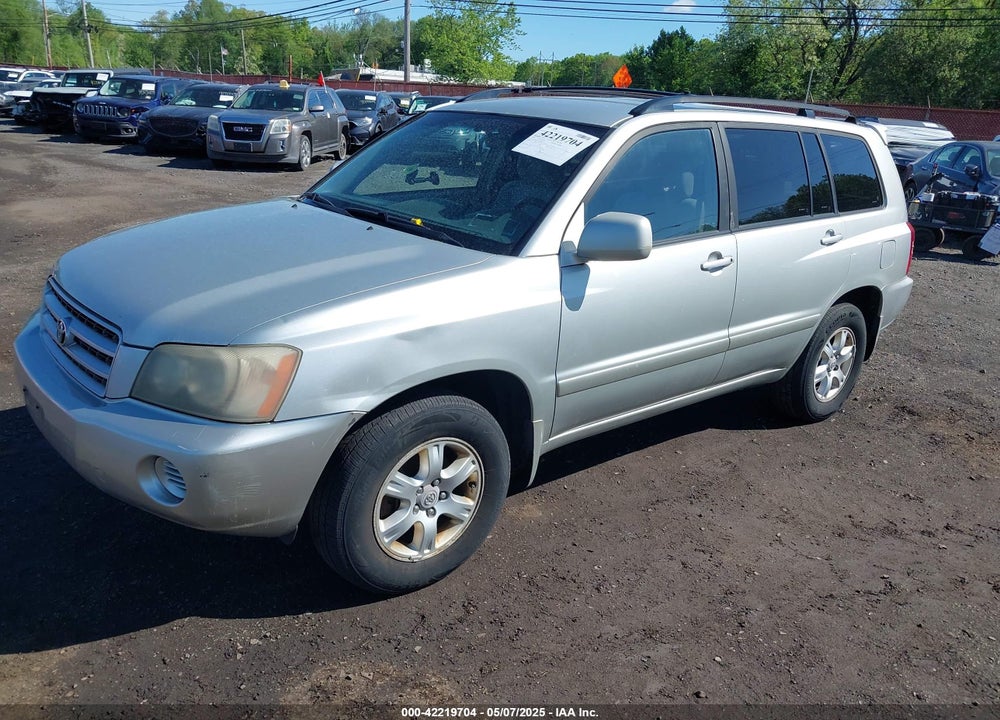 2003 TOYOTA HIGHLANDER V6 VIN: JTEHF21A230148445
