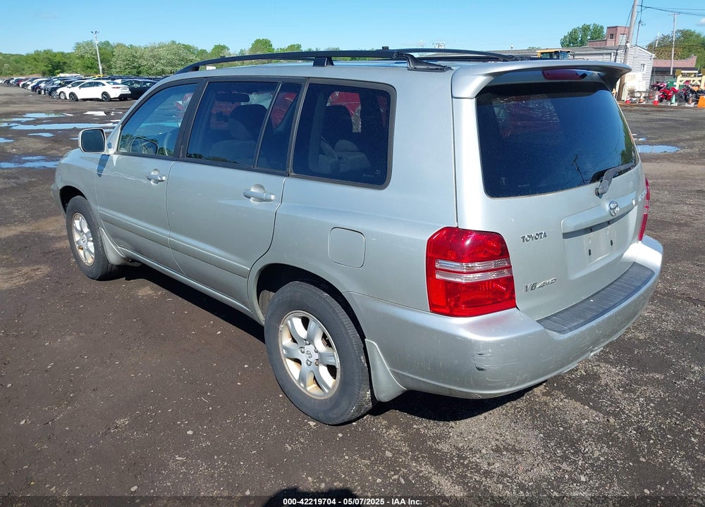 2003 TOYOTA HIGHLANDER V6 VIN: JTEHF21A230148445