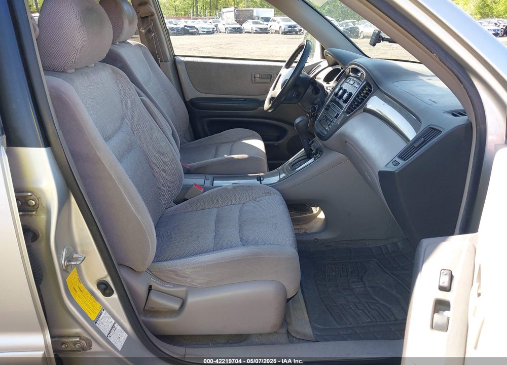 2003 TOYOTA HIGHLANDER V6 VIN: JTEHF21A230148445