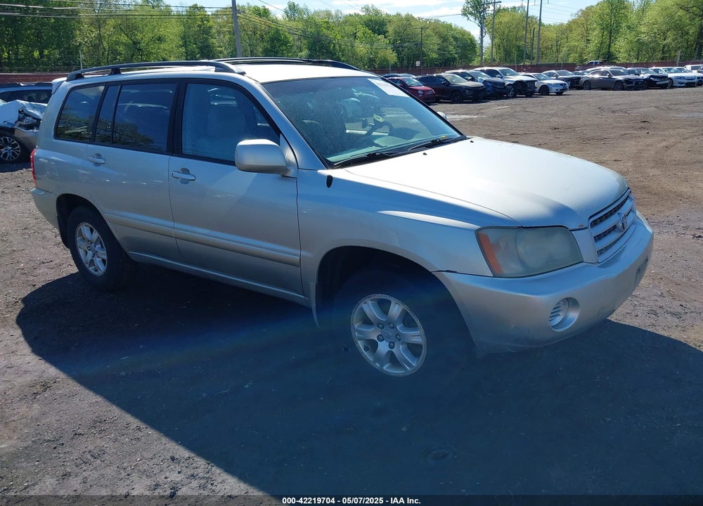 2003 TOYOTA HIGHLANDER V6 VIN: JTEHF21A230148445